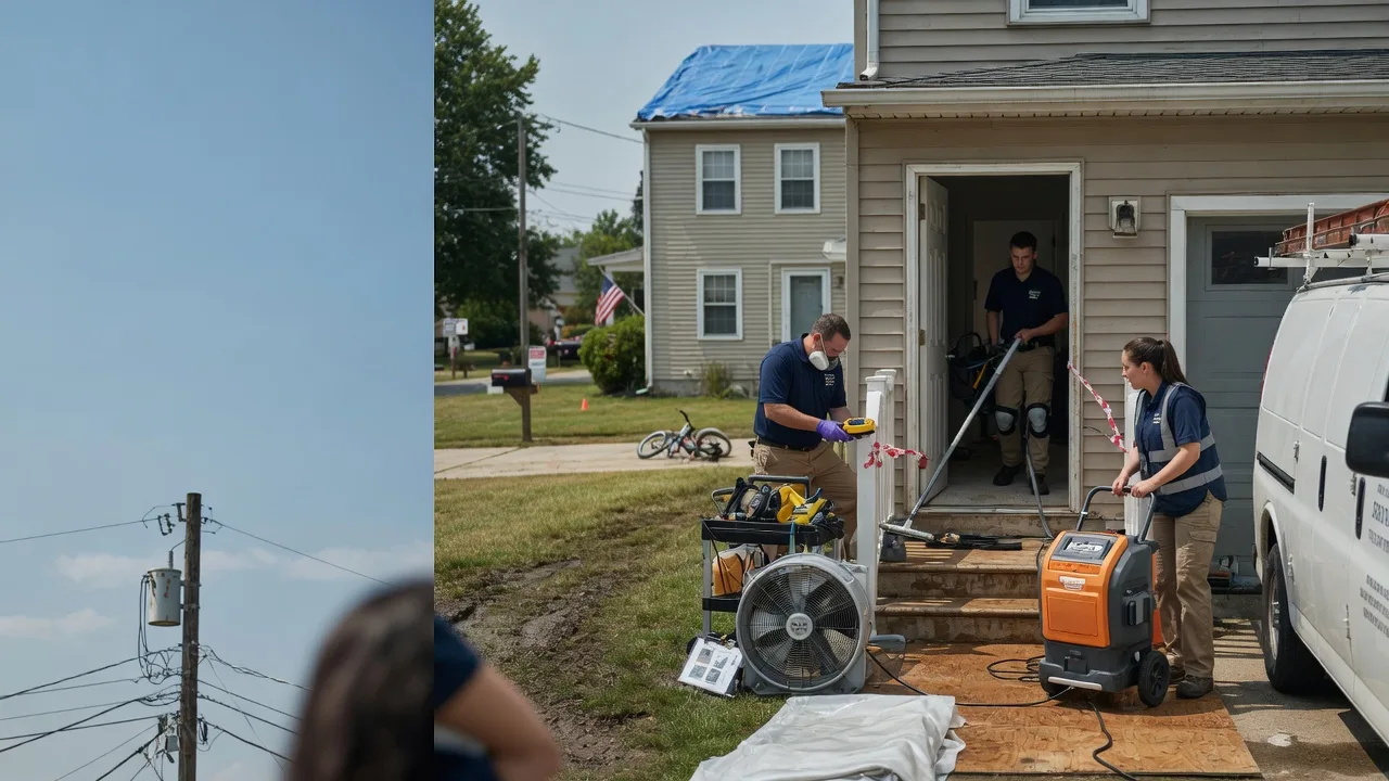Water Damage Repair in Oxly, MO near me